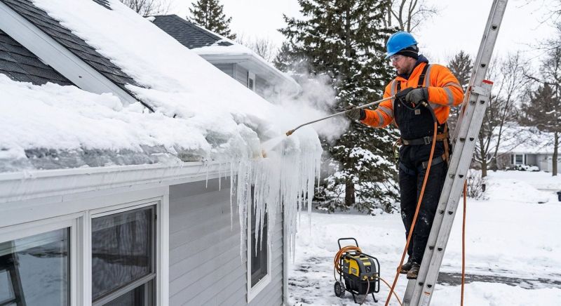 Ice Dam Repair in Renton, WA