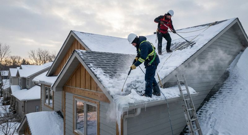 Ice Dam Repair in Edmond, OK