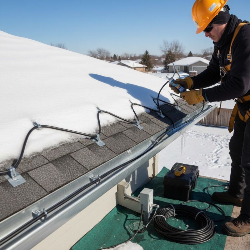 Roof Ice Dam Removal in Kitsap County, WA
