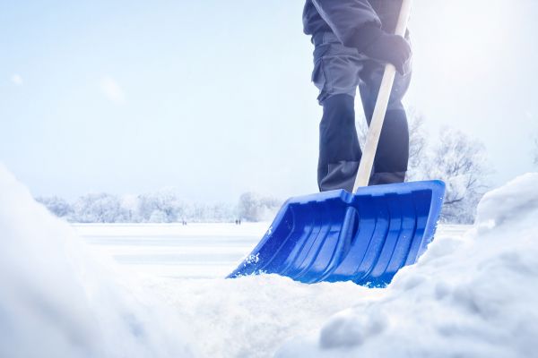 Sidewalk Snow Shoveling