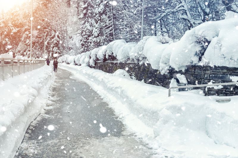Sidewalk Snow Removal Service