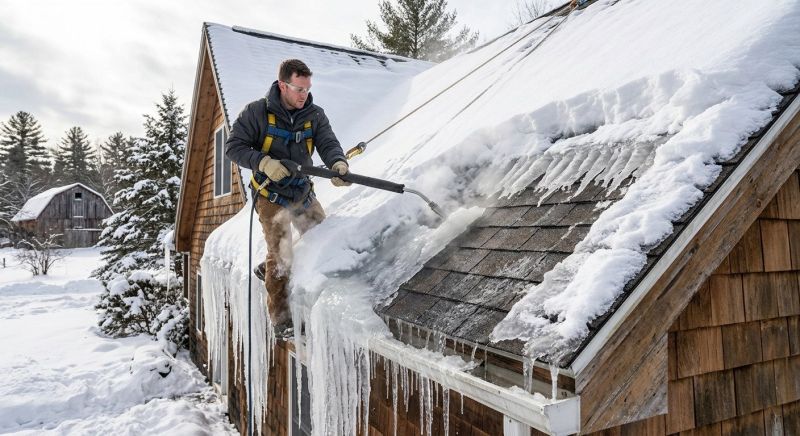 Ice Dam Removal in Oklahoma City, OK