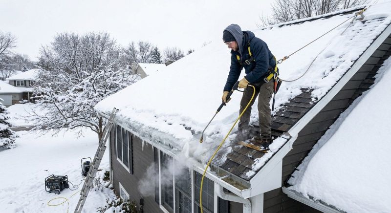 Ice Dam Repair in Olympia, WA