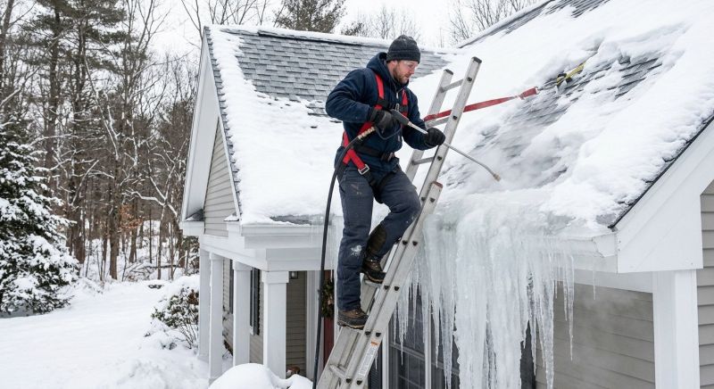 Ice Dam Repair in Olympia, WA