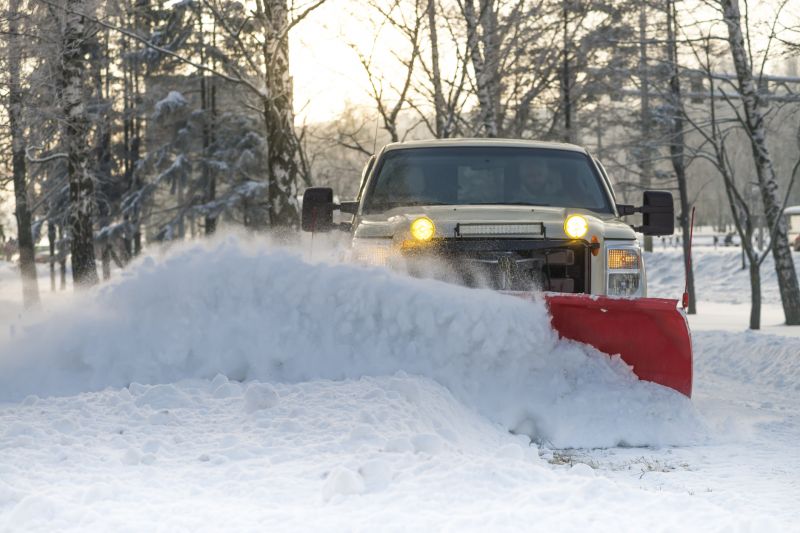 Snow Removal Service Vehicle